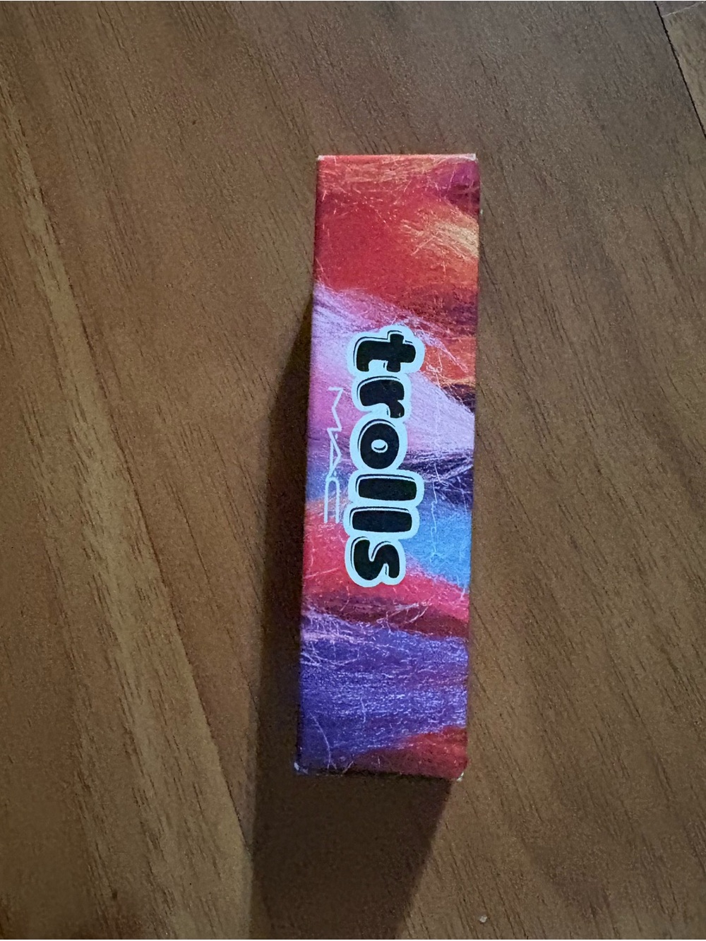 MAC Cosmetics Trolls Collection Multicolor Lipstick Box - Red Pink Purple Blue